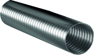 Airflex aluminium flexible ducting for rangehoods 3m