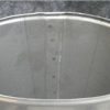 Oval-round flue piece