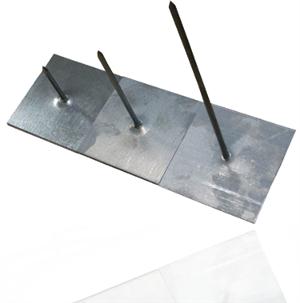 Stick-on pins (w/clips)
